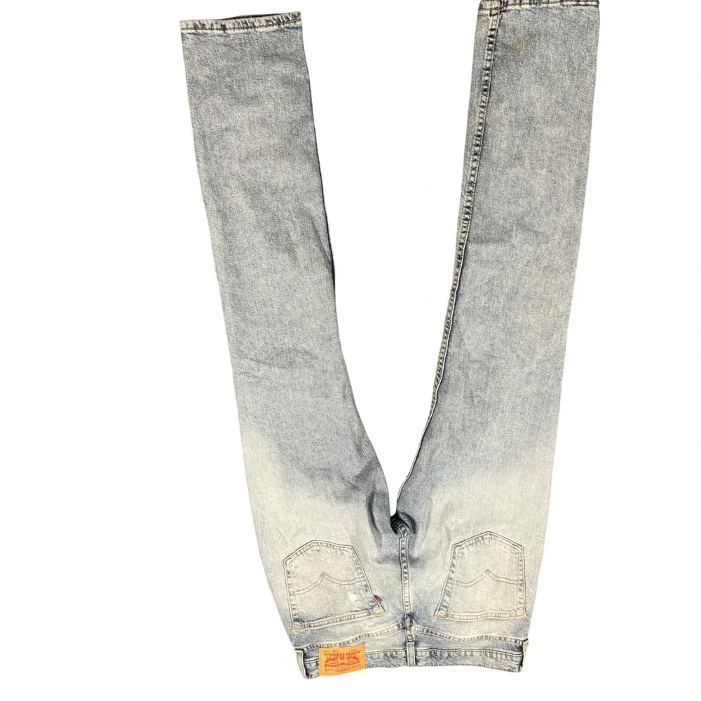 Levi's Men's 511 Slim Fit Light Wash Distressed Cotton Denim Jeans Size 31x32
